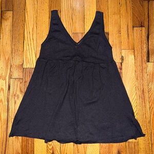 vintage brown cashmere tank top